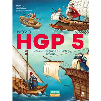 Novo HGP 5 - História e Geografia de Portugal 5.º ano  - História e Geografia - 5.º Ano - Manual Escolar Reutilizado